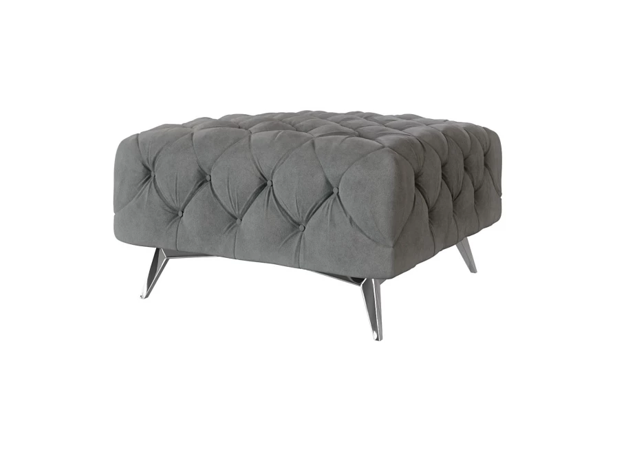 Puf pikowany Chesterfield 80x80 TEO