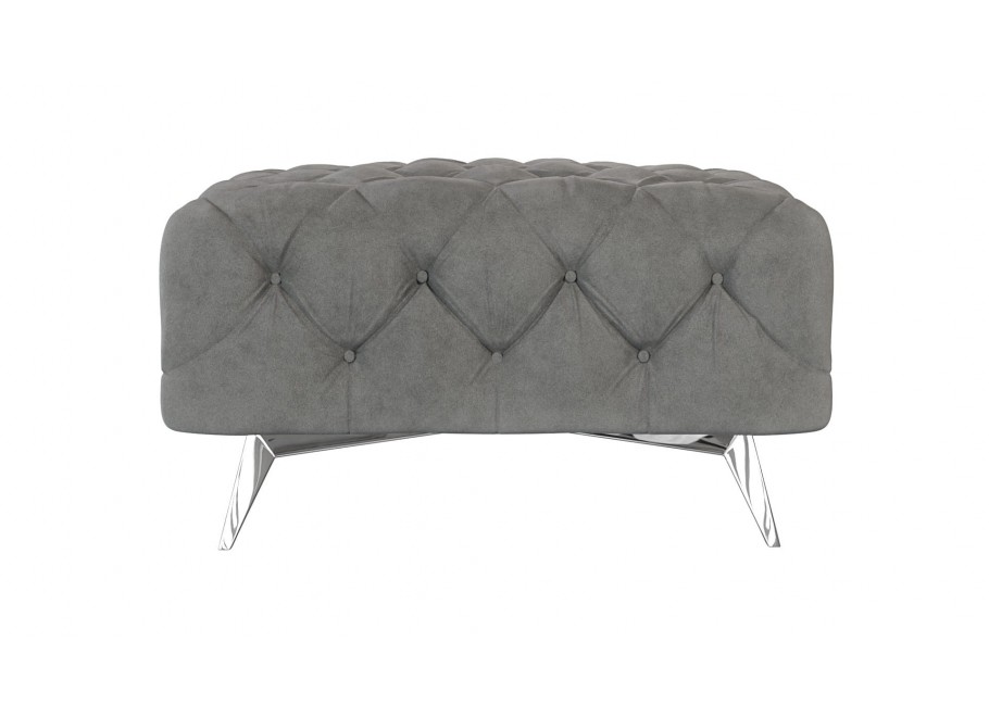 Puf pikowany Chesterfield 80x80 TEO 21