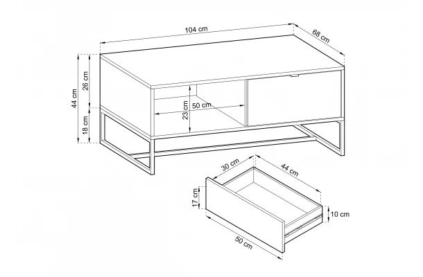 Ława Lamber LŁ104 - design i funkcjonalnosc w parze