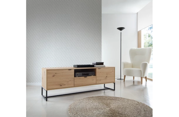 Stolik RTV Lamber LRTV153 - design i funkcjonalnosc w parze