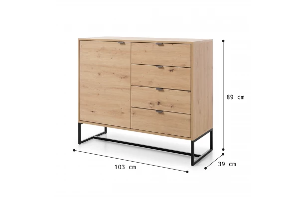 Komoda Lamber LK103 - design i funkcjonalnosc w parze
