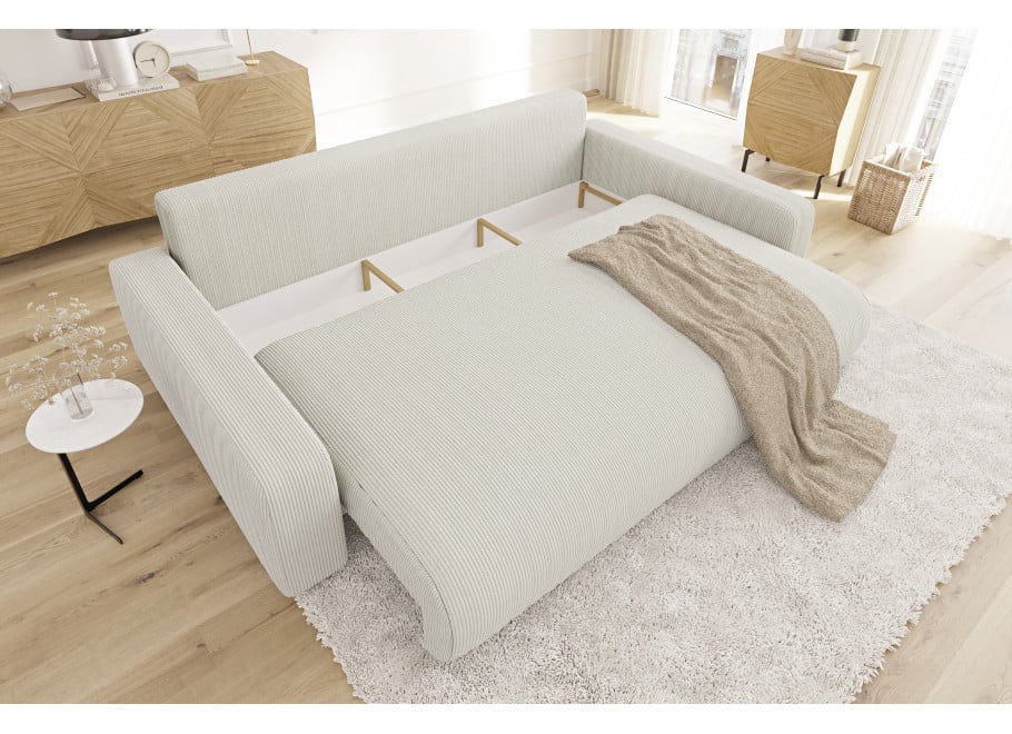 Sofa trzyosobowa z funkcją spania nowoczesna Sergio 4