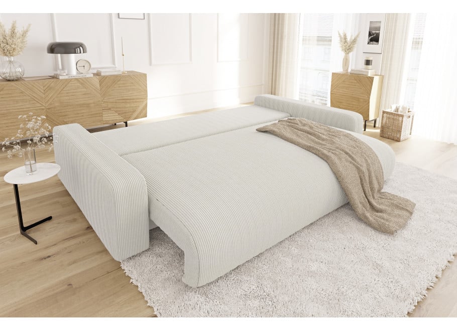 Sofa trzyosobowa z funkcją spania nowoczesna Sergio 5