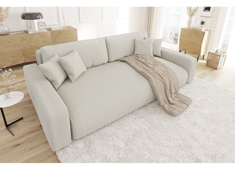 Sofa trzyosobowa z funkcją spania nowoczesna Sergio 12