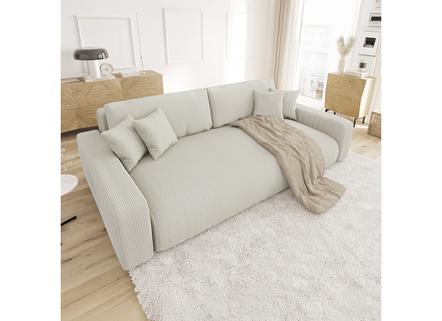 Sofa trzyosobowa z funkcją spania nowoczesna Sergio 2