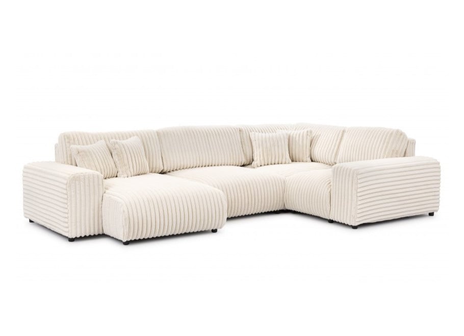 Nowoczesny narożnik Candi w kształcie U – duży komfortowy do salonu 1