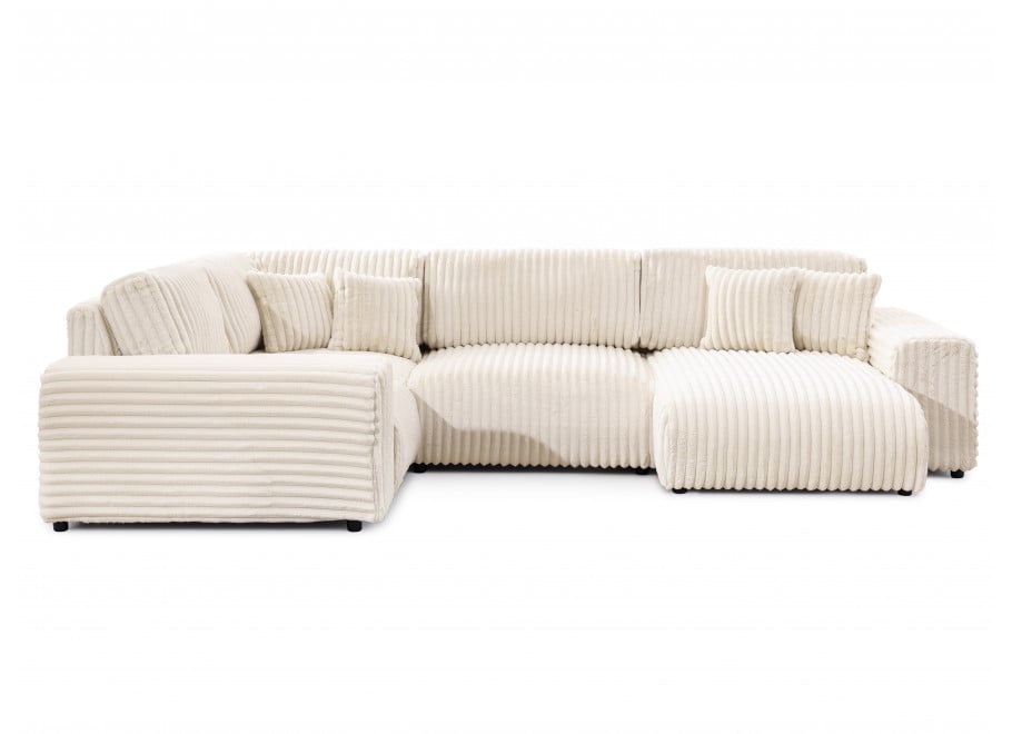 Nowoczesny narożnik Candi w kształcie U – duży komfortowy do salonu 9