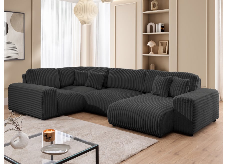 Nowoczesny narożnik Candi w kształcie U – duży komfortowy do salonu 13