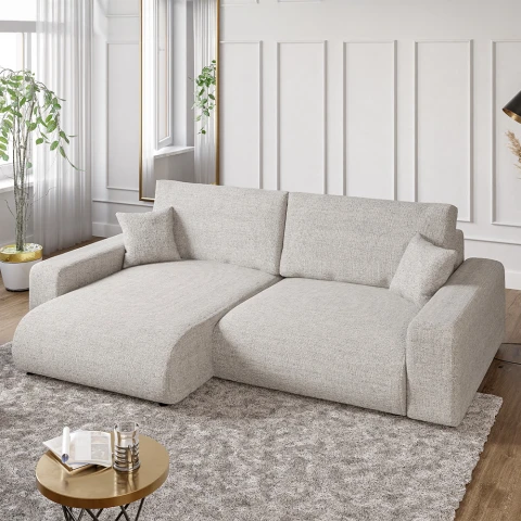 Narożnik rozkładany Candi Bis uniwersalny do salonu z funkcją spania