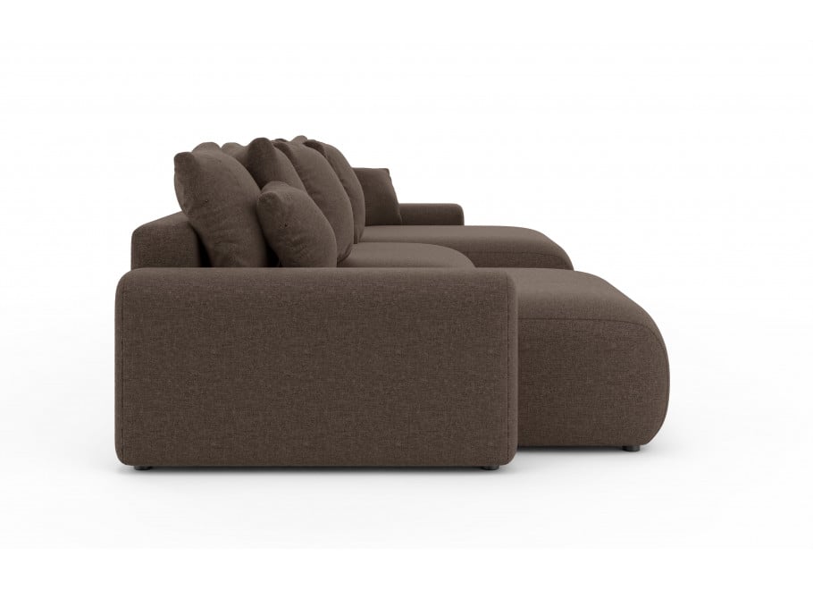 Narożnik U-kształtny Cleo Small z funkcją spania i pojemnikiem na pościel 7