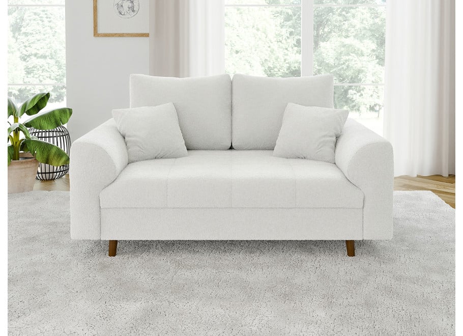 Sofa dwuosobowa Laril nowoczesna na wysokich nóżkach 4