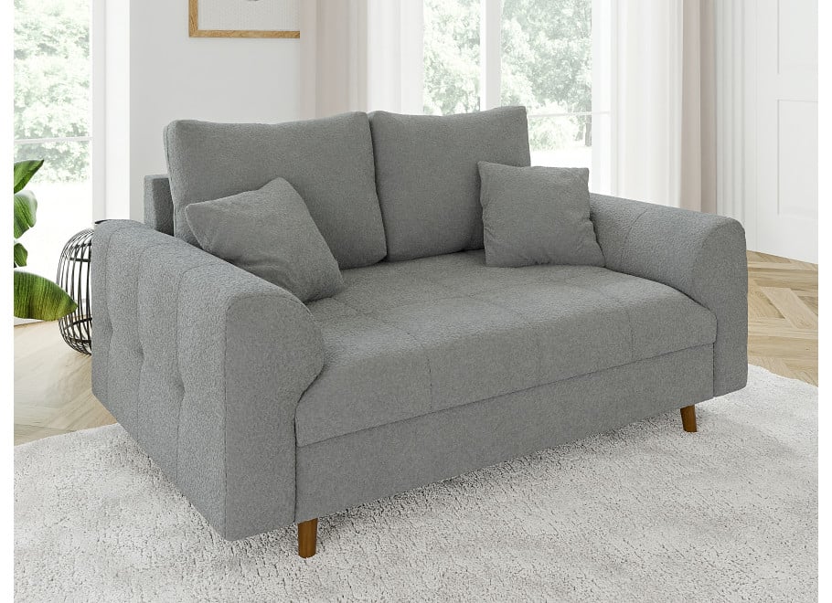 Sofa dwuosobowa Laril nowoczesna na wysokich nóżkach 7