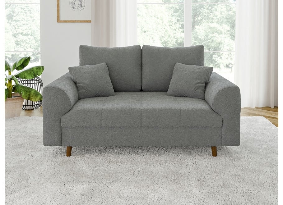 Sofa dwuosobowa Laril nowoczesna na wysokich nóżkach 8