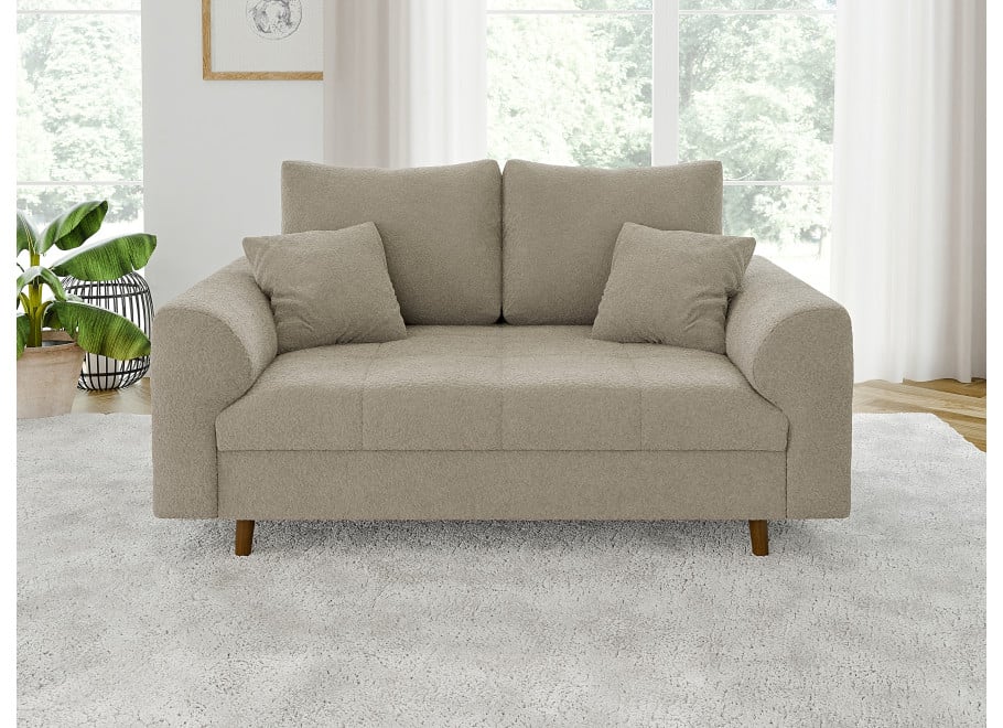 Sofa dwuosobowa Laril nowoczesna na wysokich nóżkach 9