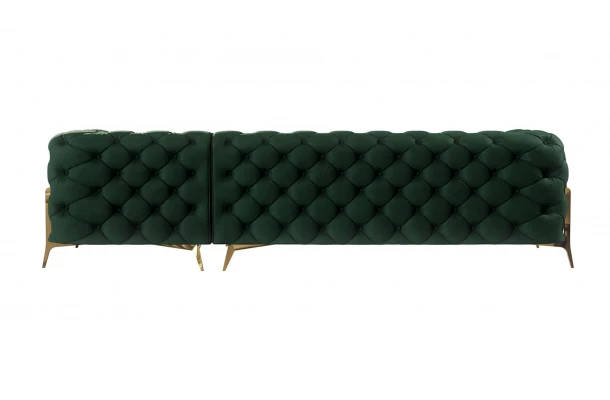 Narożnik pięcioosobowy pikowany glamour Chesterfield TEO HIGH 2,5+OT - design i funkcjonalnosc w parze Narożnik pięcioosobowy pikowany glamour Chesterfield TEO HIGH 2,5+OT - design i funkcjonalnosc w parze