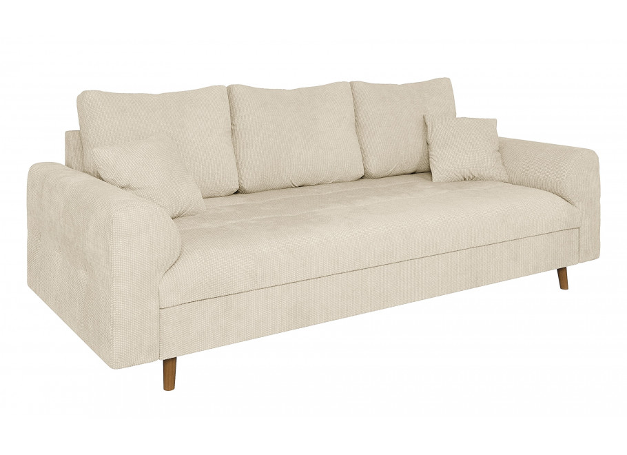 Sofa trzyosobowa Laril nowoczesna na wysokich nóżkach 1