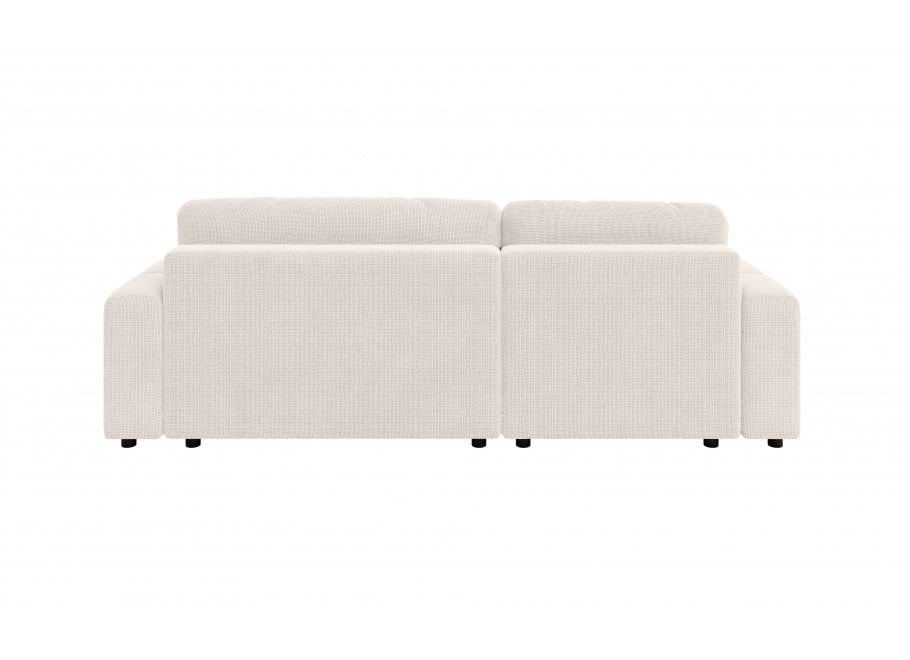 Jasny rozkładany narożnik VEGA z funkcją spania w kształcie L - Flow 5