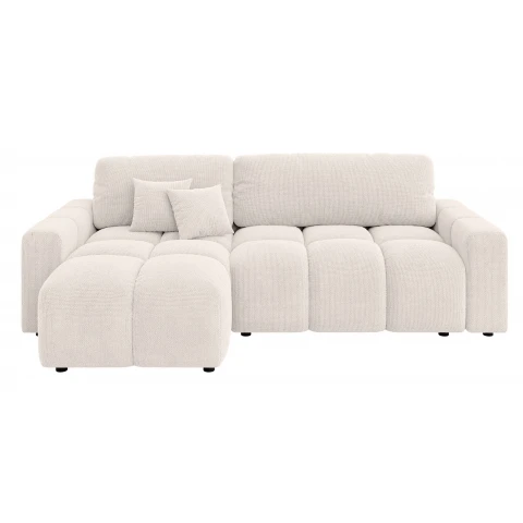 Jasny rozkładany narożnik VEGA z funkcją spania w kształcie L