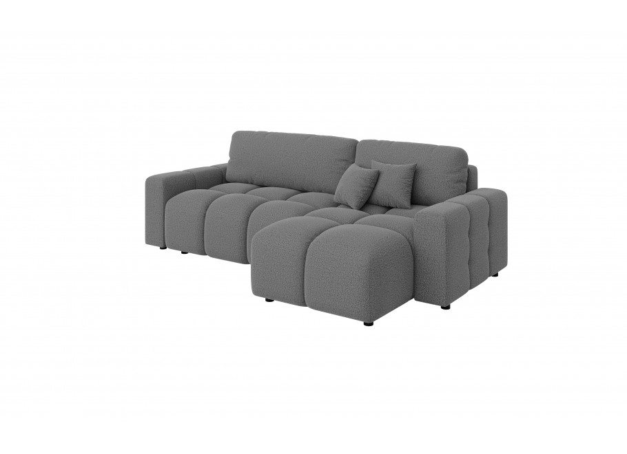 Szary rozkładany narożnik VEGA z funkcją spania 6