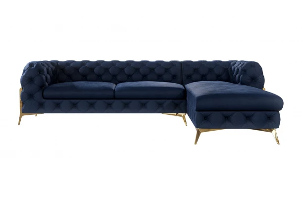 Narożnik czteroosobowy pikowany glamour Chesterfield TEO HIGH 2+OT - design i funkcjonalnosc w parze Narożnik czteroosobowy pikowany glamour Chesterfield TEO HIGH 2+OT - design i funkcjonalnosc w parze