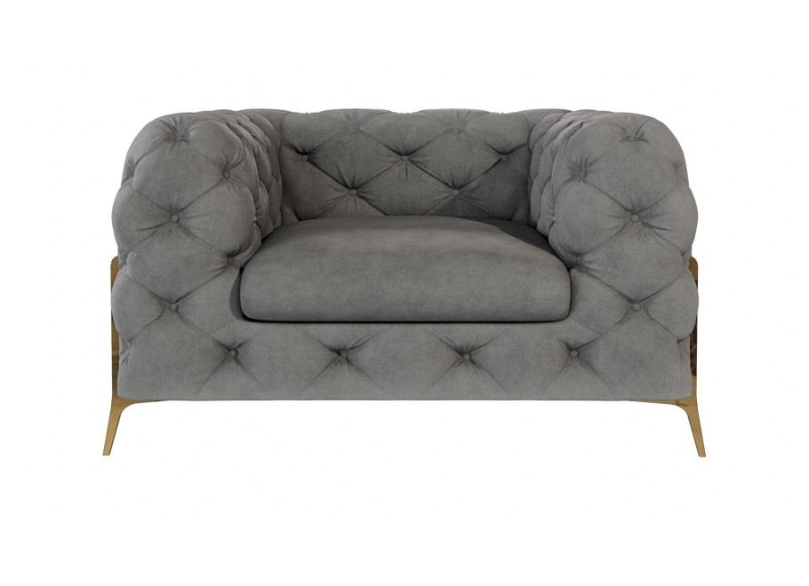 Fotel pikowany chesterfield TEO HIGH glamour 3