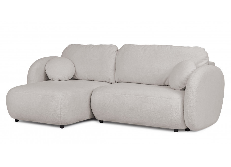 Narożnik Velano z funkcją spania jasny szary - nowoczesny do salonu - Quelle 83