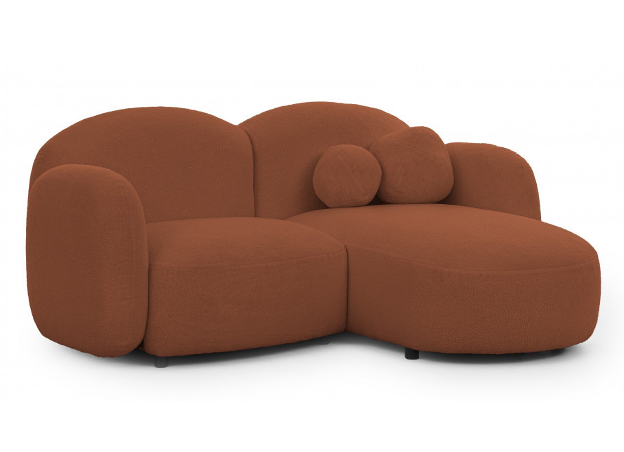 Narożnik Kompaktowy Bloop L-kształtny – Tkanina Boucle - Quelle 54