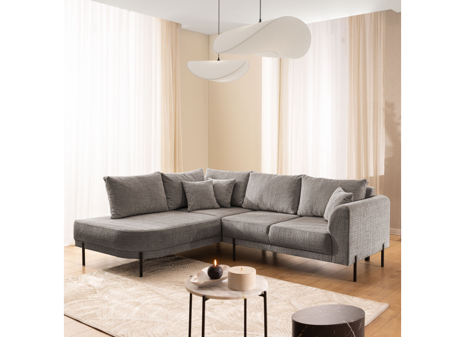 Narożnik Tilla na wysokich nóżkach – Nowoczesny styl do salonu - Cremona 24