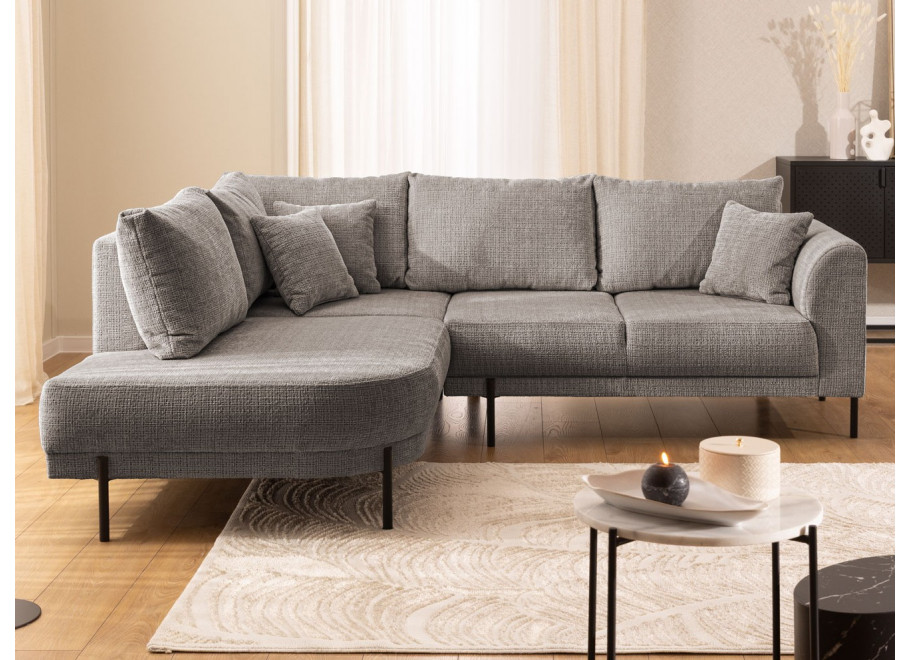 Narożnik Tilla na wysokich nóżkach – Nowoczesny styl do salonu - Cremona 24