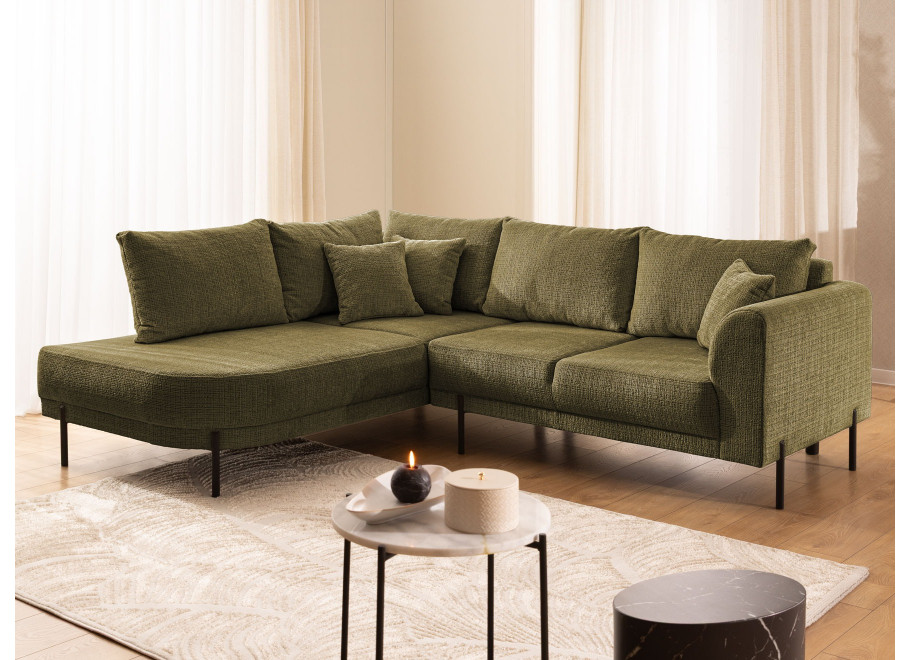 Narożnik Tilla na wysokich nóżkach – Nowoczesny styl do salonu - Cremona 38