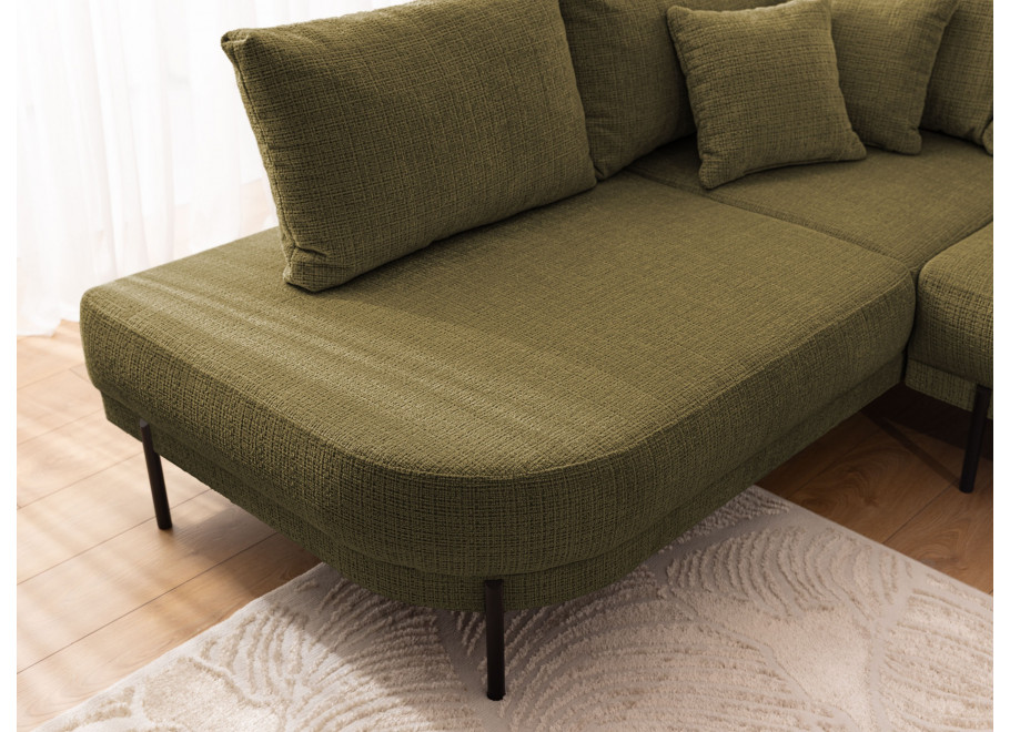 Narożnik Tilla na wysokich nóżkach – Nowoczesny styl do salonu - Cremona 38