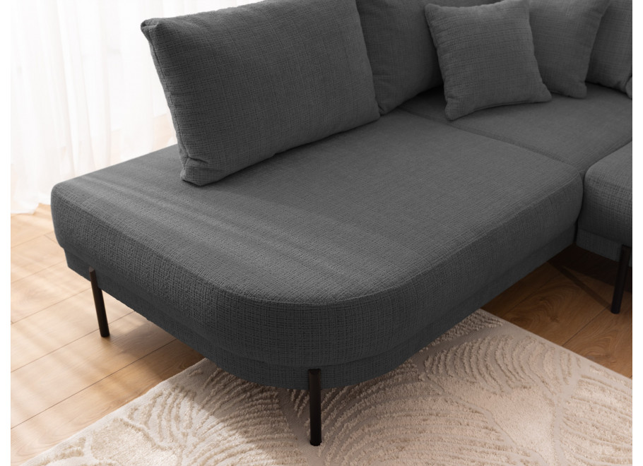 Narożnik Tilla na wysokich nóżkach – Nowoczesny styl do salonu - Cremona 95