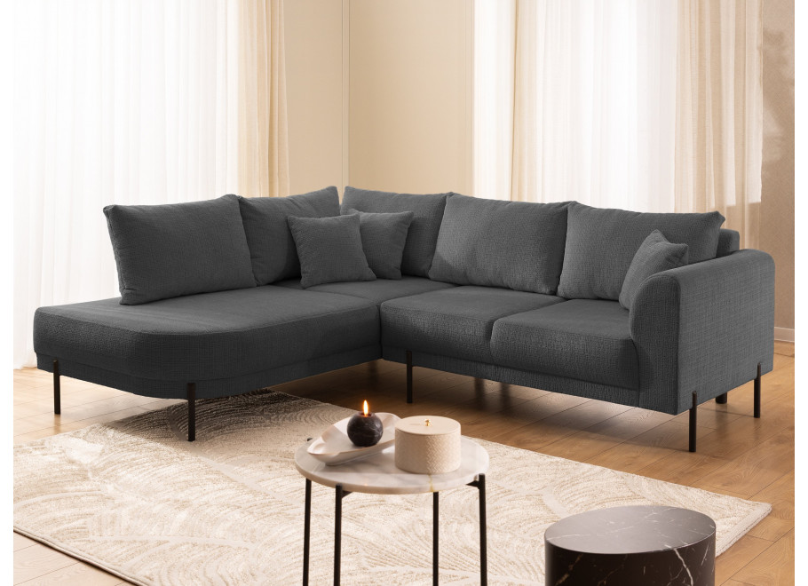 Narożnik Tilla na wysokich nóżkach – Nowoczesny styl do salonu - Cremona 95