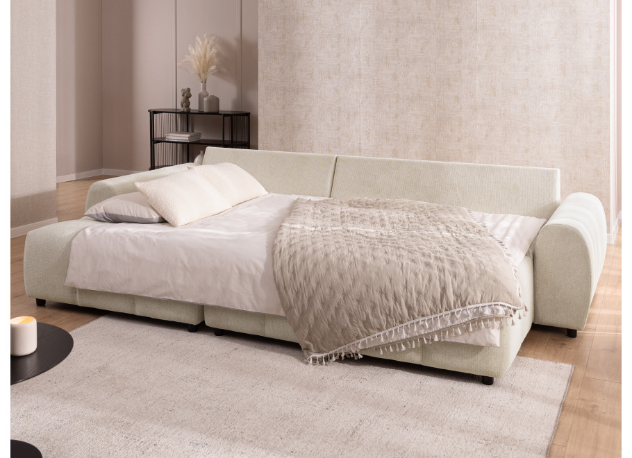 Narożnik Mallow – Miękki nowoczesny L-kształtny pikowany - Aragon 03