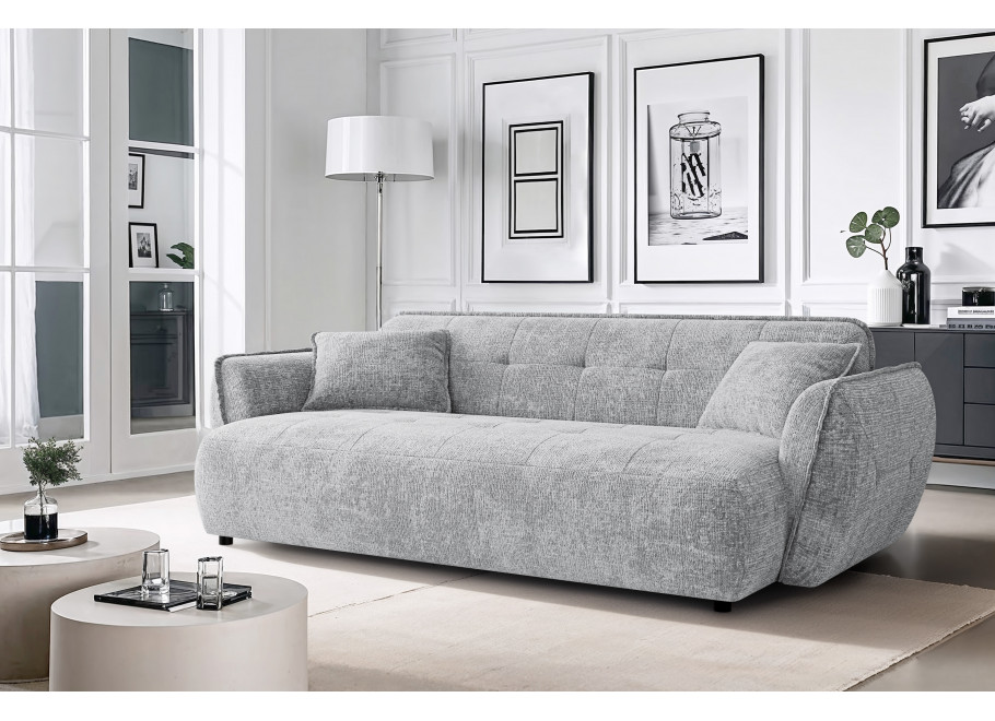 Sofa Lumi 4-osobowa - Duża Sofa z Głębokim Siedziskiem - Cremona 81