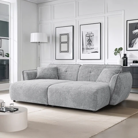 Kanapa Lumi XL 4-osobowa - Duża Sofa z Głębokim Siedziskiem