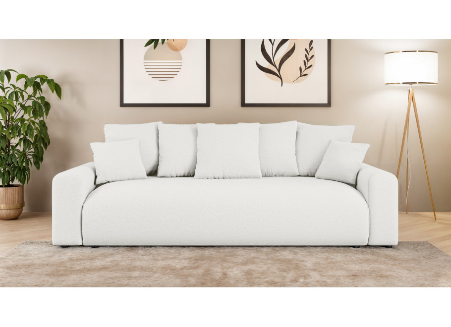 Sofa czteroosobowa komfortowa z funkcją spania Cleo small - Wind 2