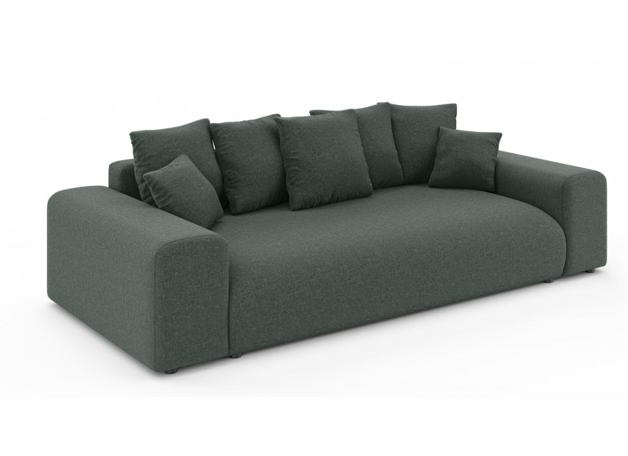 Sofa z funkcją spania Cleo czteroosobowa nowoczesna do salonu - Wind 75