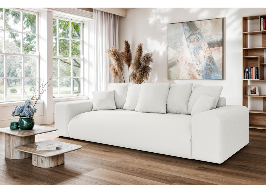 Sofa z funkcją spania Cleo czteroosobowa nowoczesna do salonu - Wind 2