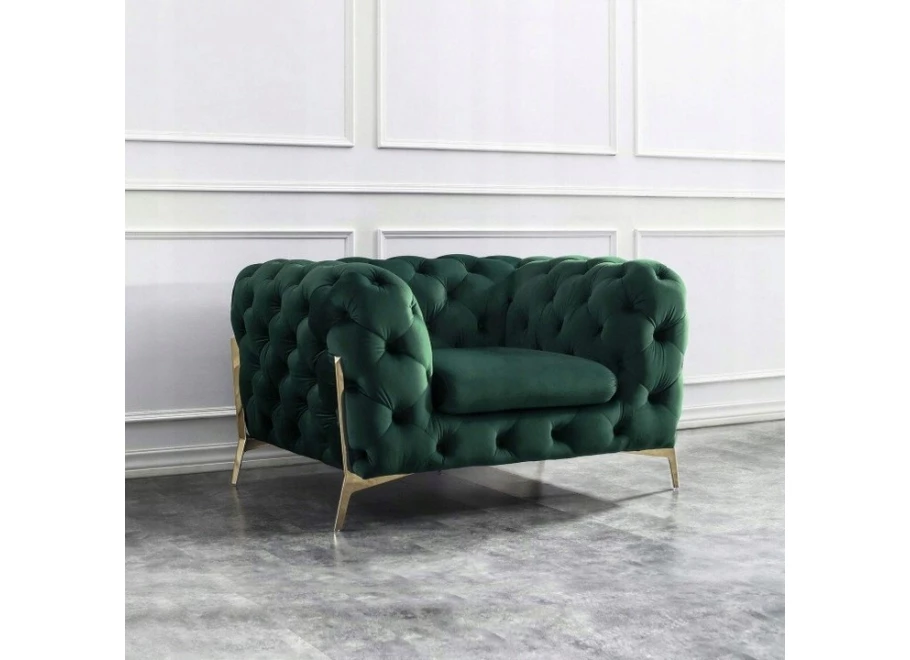 Fotel pikowany chesterfield TEO HIGH glamour Fotel pikowany chesterfield TEO HIGH glamour