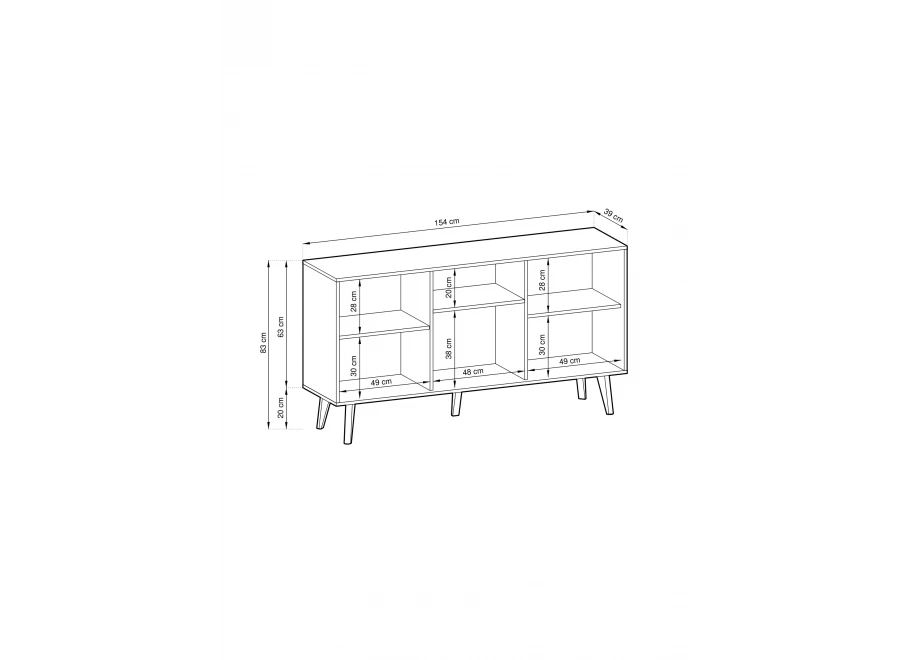Komoda Milano K154
