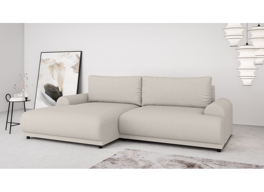 Narożnik czteroosobowy z funkcją spania nowoczesny Albero - Barrel 3