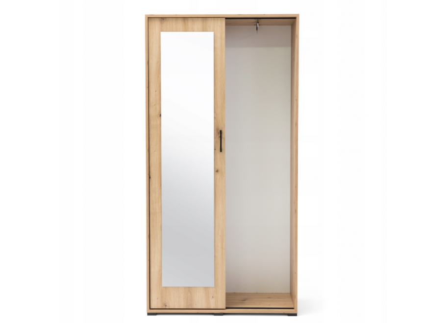 Nowoczesna garderoba z lustrem Pako na wymiar 2