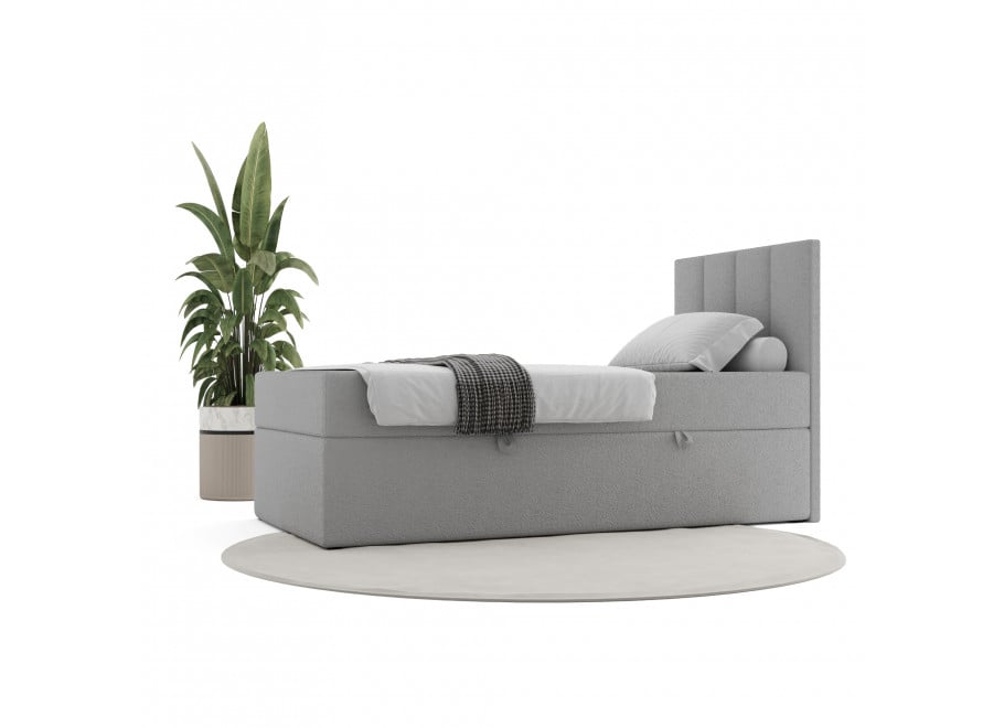 Łóżko Atlanta Comfort młodzieżowe z pojemnikiem na pościel na wymiar - Lambi 11