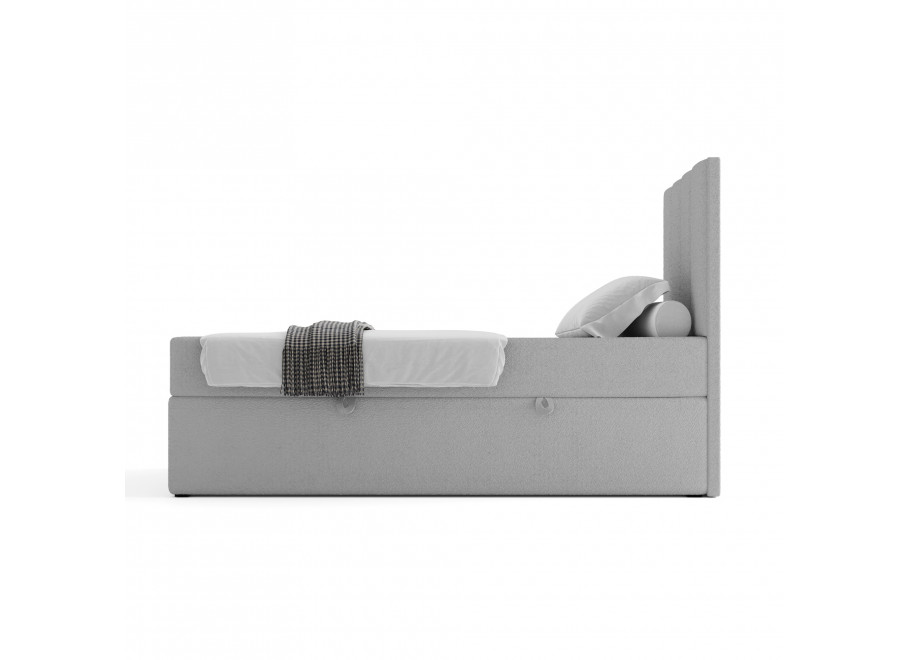 Łóżko Atlanta Comfort młodzieżowe z pojemnikiem na pościel na wymiar 14