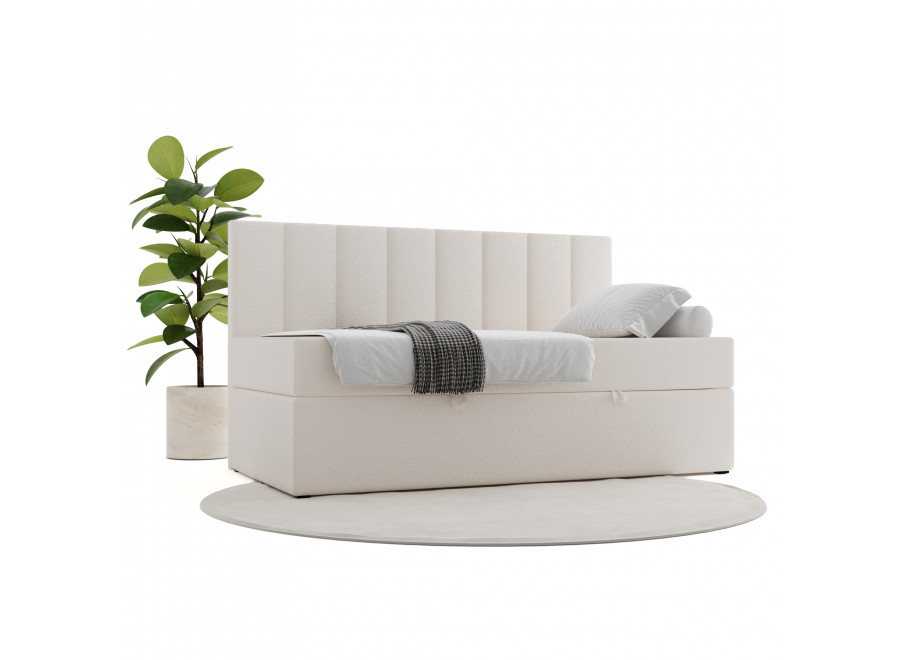 Łóżko Dakota Comfort młodzieżowe z pojemnikiem na pościel na wymiar - Lambi 8