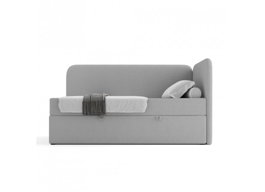 Łóżko Miami Comfort młodzieżowe z pojemnikiem na pościel na wymiar 11