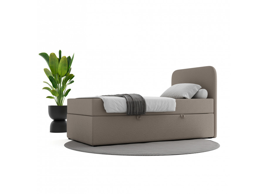 Łóżko Denver Comfort młodzieżowe z pojemnikiem na pościel na wymiar - Lambi 3