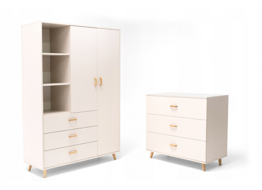 Nowoczesna garderoba z szufladami Eros na wymiar 8