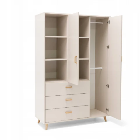 Nowoczesna garderoba z szufladami Eros na wymiar